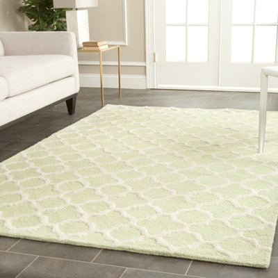 Cambridge Hand Tufted Wool Geometric Rug
