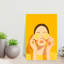 «Yellow Lemon Eyes», impression murale moderne-129895776