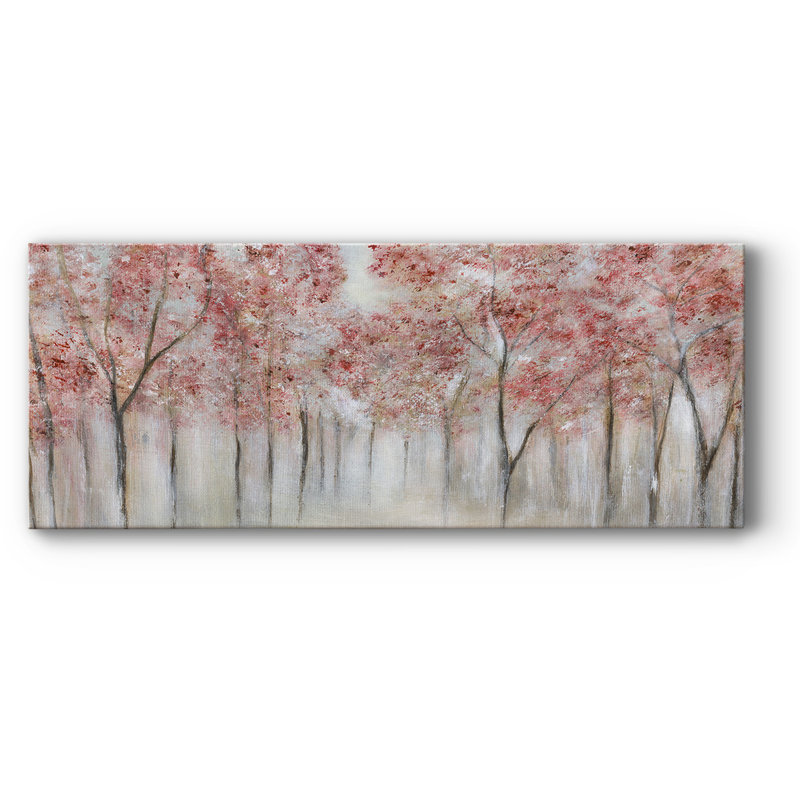 " Blushing Spring ", 12" H x 30" W x 1.5" D