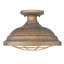 Plafonnier semi-encastré 2 lumières 14 po Skye-1160095909