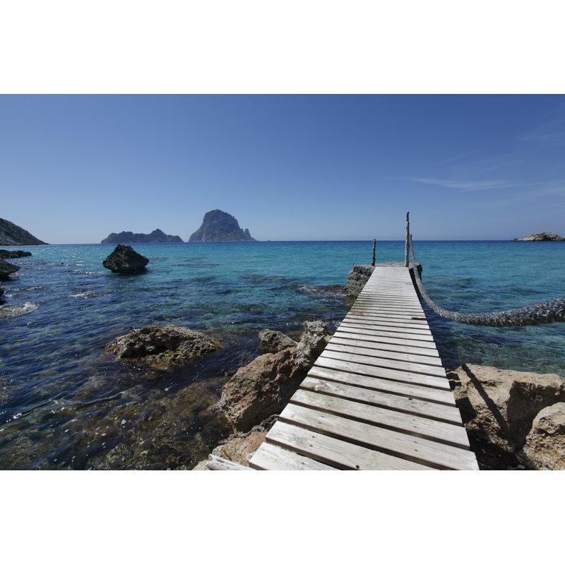 Ibiza Spain by Alvarez - Wrapped Canvas Print, 20cm H x 30cm W