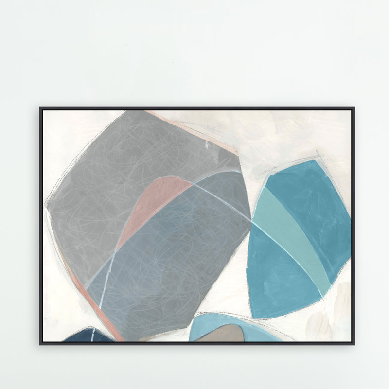 "Rempli de joie" par Richard Ryder - Peinture sur toile