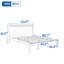 Lit plateforme en bois massif Julianne-457912630-457912631