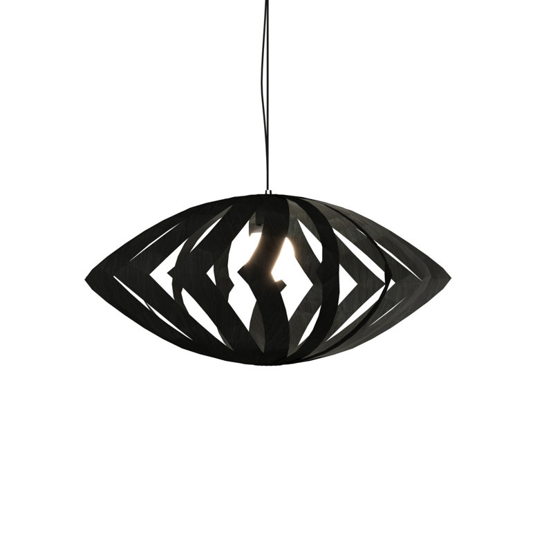 Versátil 1 - Light Pendant, 18.9" H x 33.46" W x 33.46" D, Charcoal