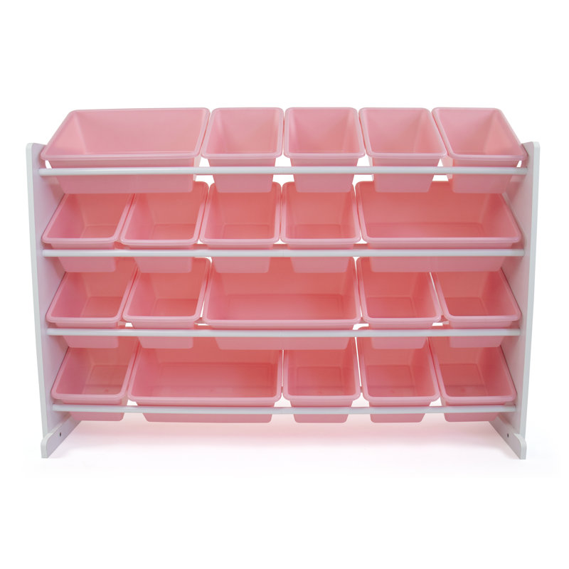 Eveleth Toy Organizer with Bins, Charlotte