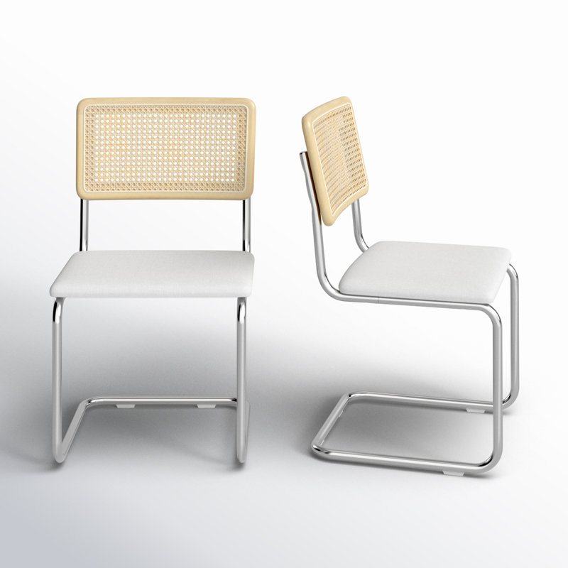 Walsh Linen Dining Chair, White