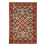 Canvello Rug Multi Pak Kazak Rug - 4' X 6'
