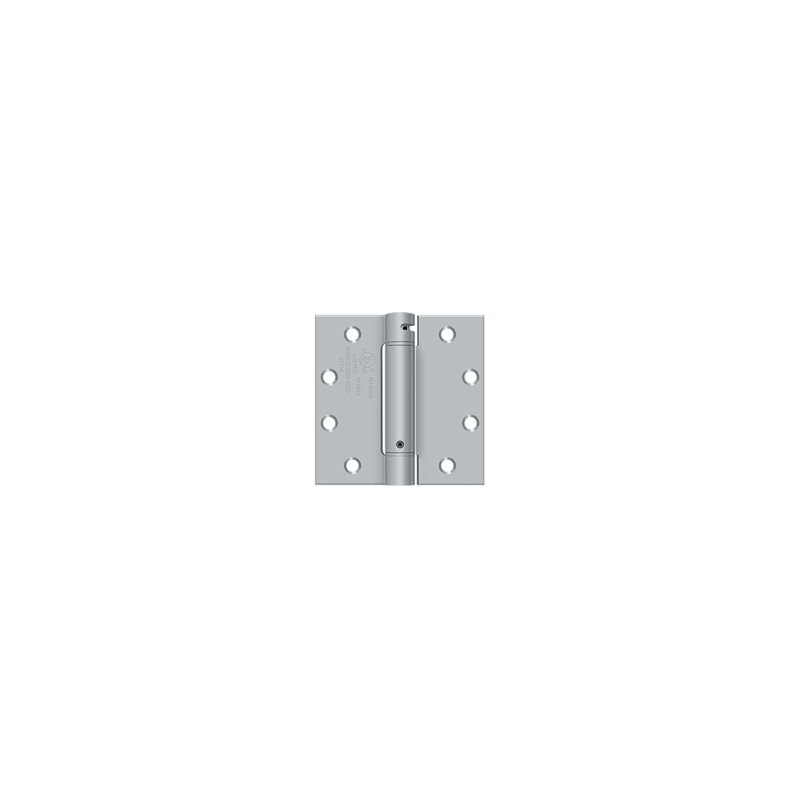 Steel Hinge, Brushed Chrome