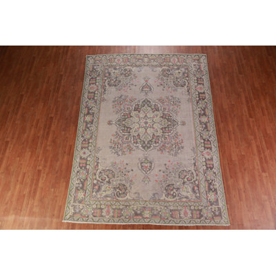 Handmade Wool  Traditional Area Rug 8x11