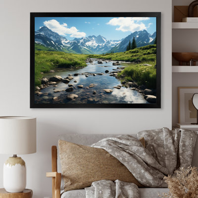 Paysage de l'Alaska I - reproduction sur toile