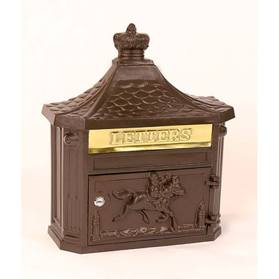 Boîte aux lettres murale victorienne verrouillable