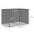 Outsunny  Crop Cage, Plant Protection Tent with Zippered Doors for Vegetable Garden, Backyard-98259757-98259760