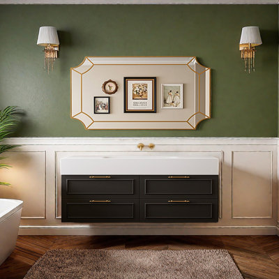 French style bathroom cabinet