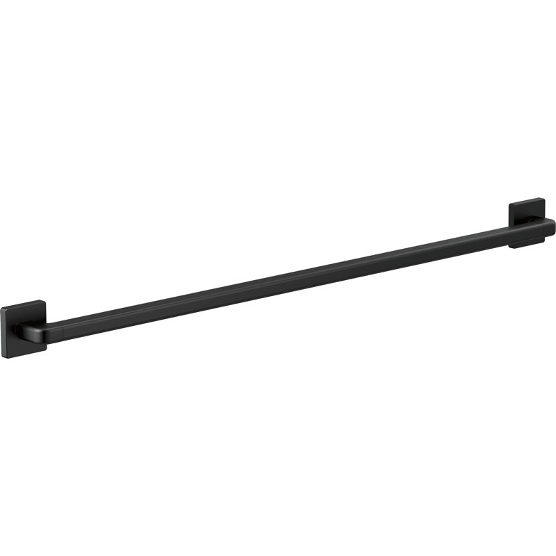 Barre d'appui pivotante 42 po, Noir mat