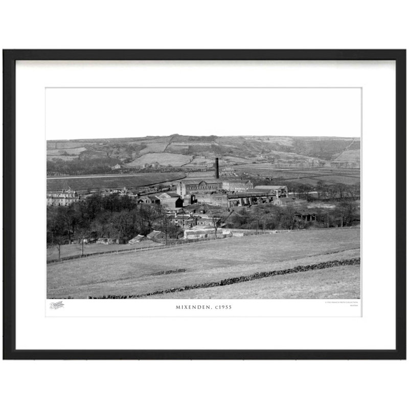 Mixenden, C1955 - Single Picture Frame Print, 28cm H x 36cm W x 2.3cm D