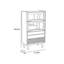 Armoire d'appoint ronde en verre