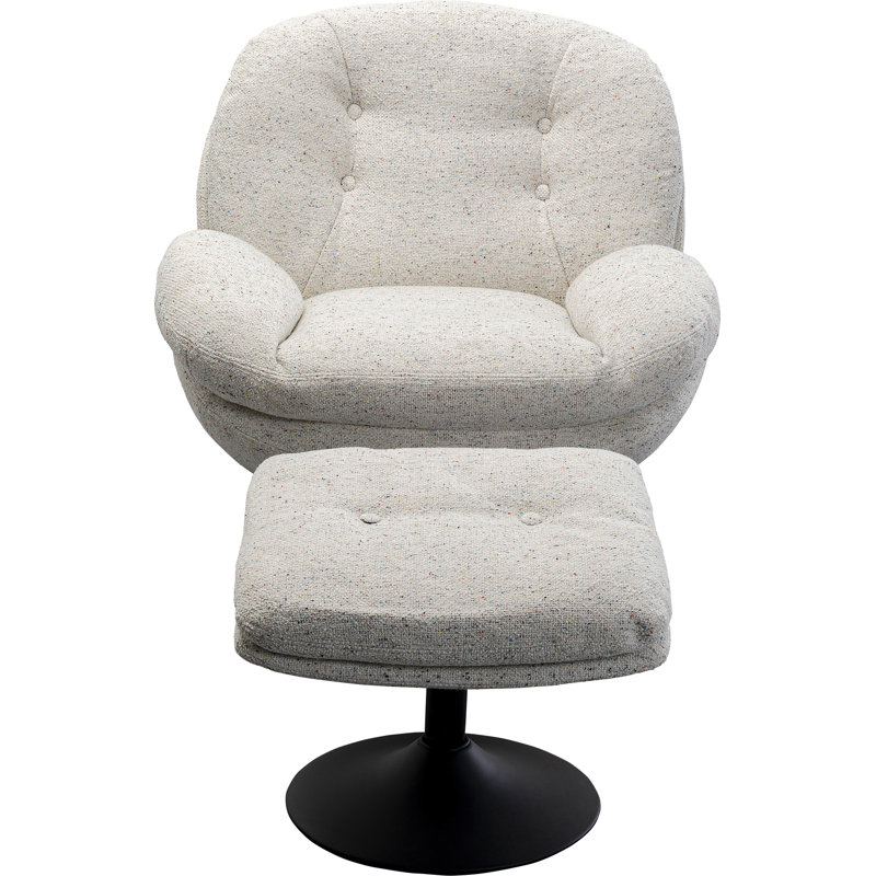 Stanford swivel chair and stool