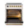ILVE Nostalgie II Noblesse 30 in Induction Range
