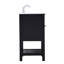 Ensemble de meuble-lavabo simple 19 po Narron-345642391