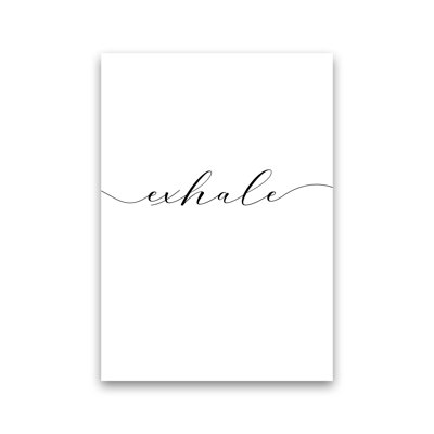 Inhale - Exhale 2/2 - Print