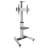 Mount-It Mobile TV Stand for Flat Screen TVs | Height Adjustable Rolling TV Cart for 32 - 70 in.