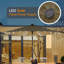Parasol de marché inclinable 9 pi avec protection contre les rayons UV pour la terrasse et le jardin Oakley-479831564