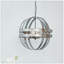 Lustre globe en fer 4 lumières Centeio