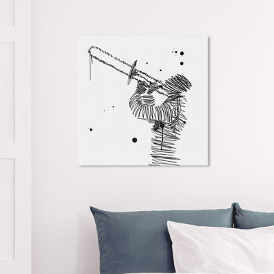 «Jazz Melody», impression sur toile tendue