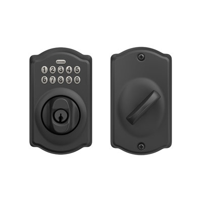 Schlage Keypad Deadbolt with Camelot Trim