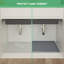 Silicone Drip Tray 31" X 22" Under Sink Trimmable Mat, Shelf & Drawer Liner For Kitchen-100702577