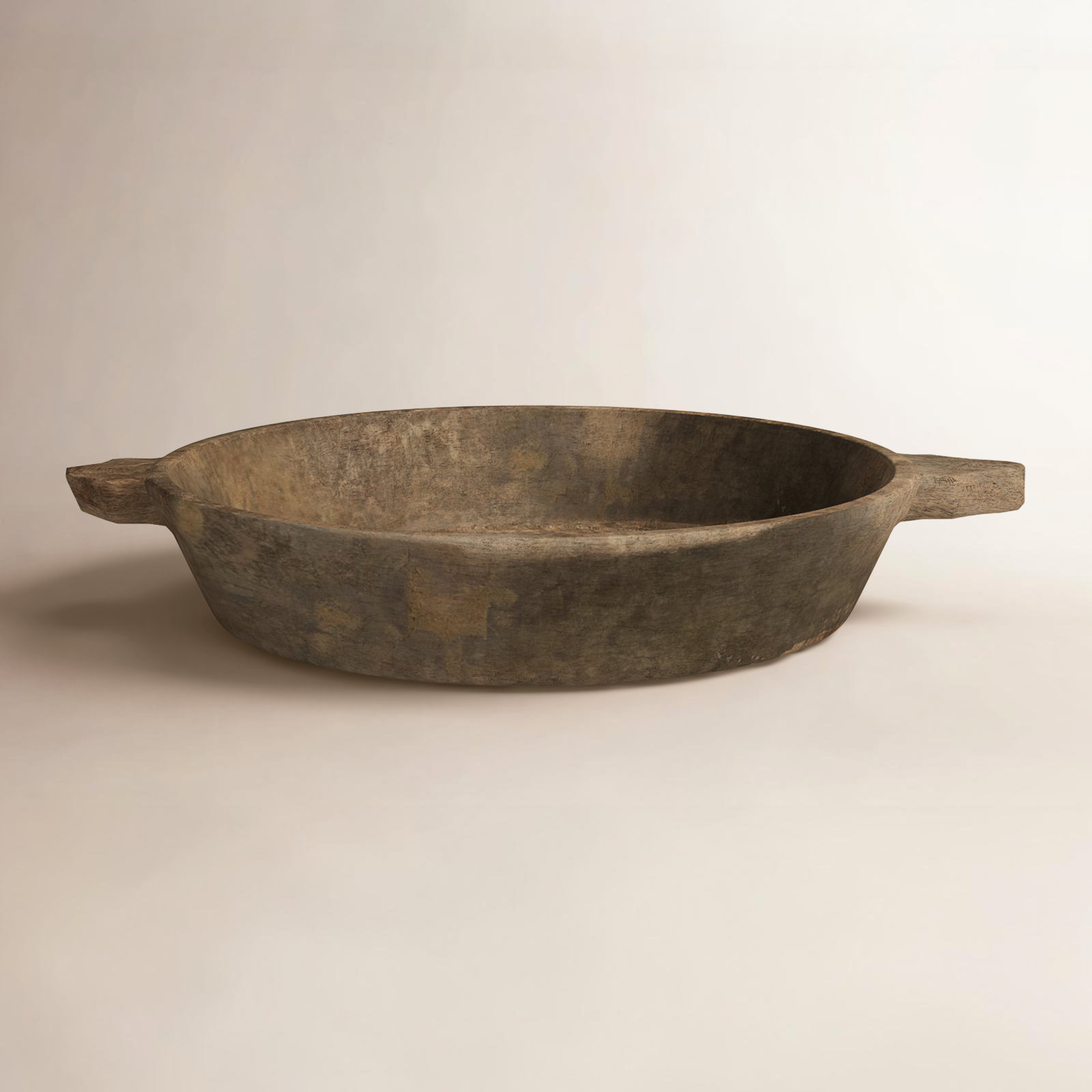 Fuji Wood Decorative Bowl