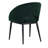 18'' H Velvet Upholstered Side Chair - Green-764373013