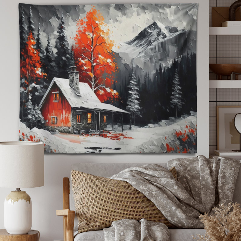 Polyester Tapestry, 32" H x 39" W