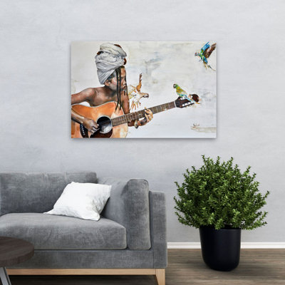 Dujour - Art musical d'oiseaux figuratifs