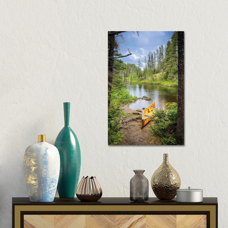 «Gateway To The Wilderness», reproduction d'art sur toile tendue, Toile tendue, Ne s’applique pas, H 18 po x l 12 po