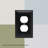 Franklin Brass Soft Arch 1-Gang Oversized Light Switch/Toggle Cover Wall Plate-100753372