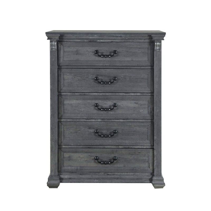Commode grise pour le salon, Gris