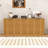 Wave Panel Storage Cabinet – Durable Sideboard-1311788574