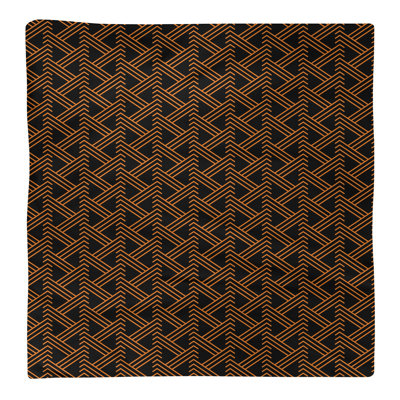Polyester Geometric Square Napkin