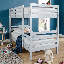 Lansford Single (3') Splitable Bunk Bed-2095815537