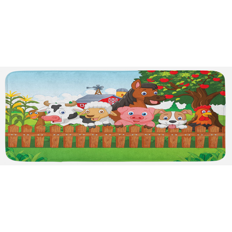 Tapis de cuisine dessinable