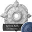 28 po 3/8 po x P 3 3/4 po x P 1 5/8 po médaillon classique de plafond (convient aux auvents jusqu'à 6 1/2 po)-28581793