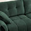 Canapé en tissu d'ameublement avec repose-pieds Chenille-904928744-873460680