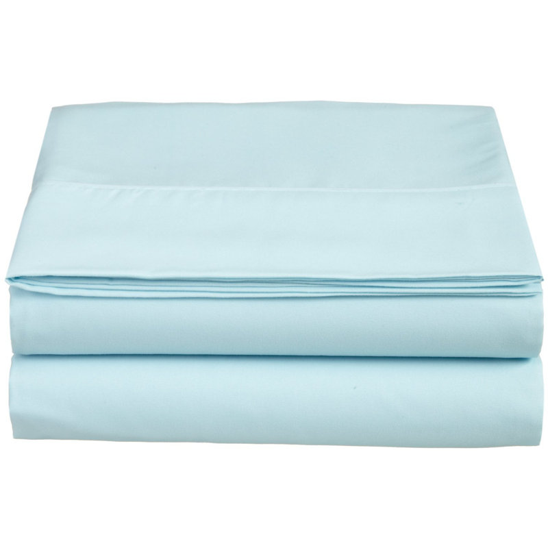 Luxury Microfiber Fitted Sheet with 16 Inch Deep Pocket, Aqua
