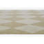 Winnie Wool Checkered Area Rug in Beige/Tan-742814130
