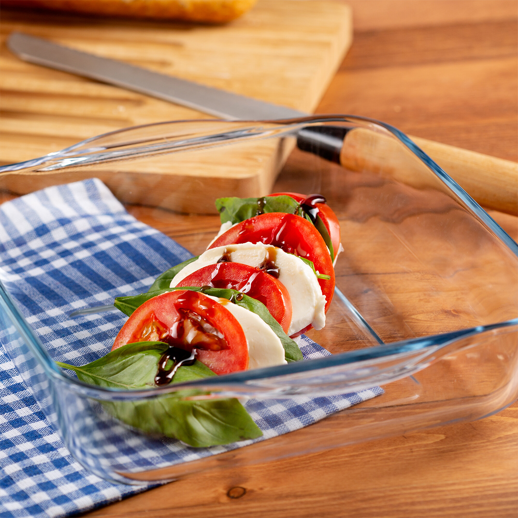 Pyrex Transparent Oven safe Scratch Resistant Glass Baking