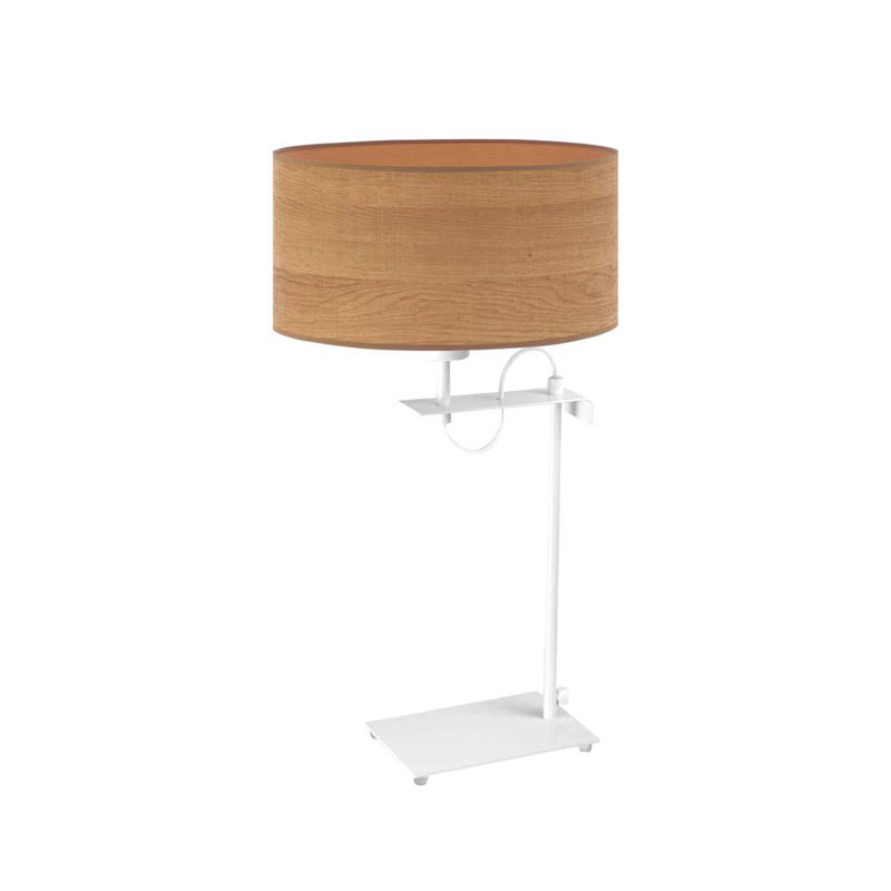 Bilyana Metal Desk Lamp, Natural, White