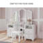 Diellza Vanity Stool