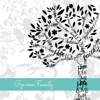 Family Tree - reproduction sur toile tendue
