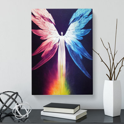 Angel Hydrodipped Vol.1 - Wrapped Canvas